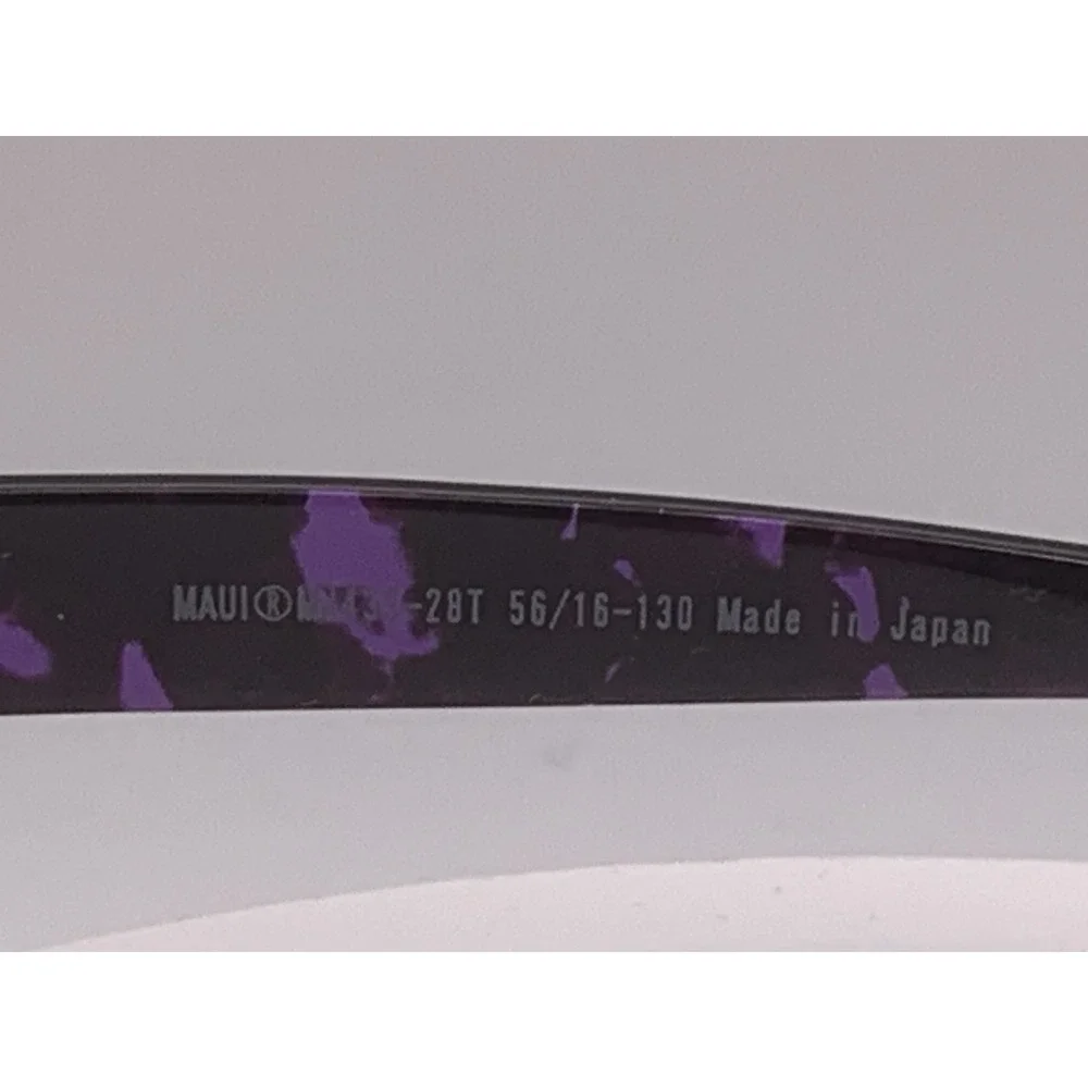Maui Jim Sunglasses MJ433N-28T KOKI BEACH 56/16-130 Black/Purple Frames Only